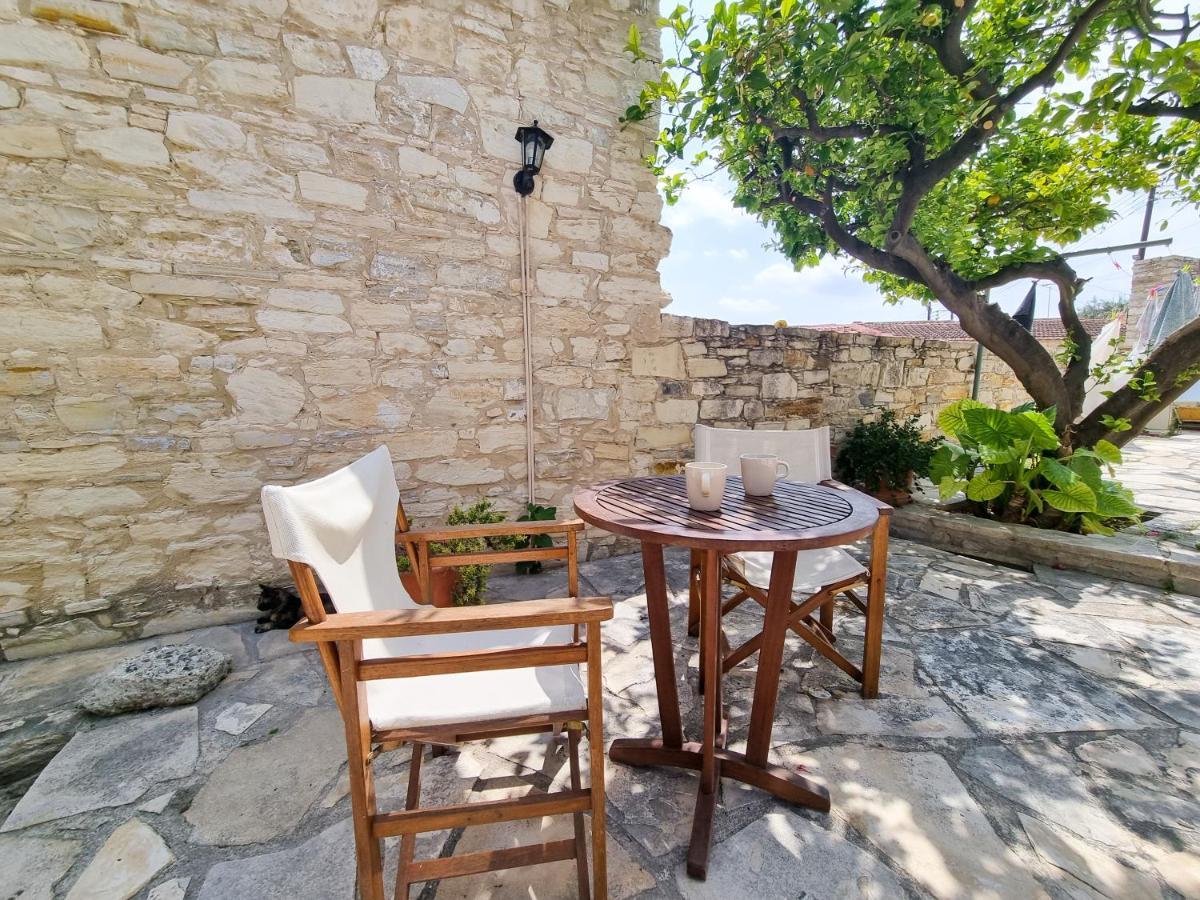 Athena'S Pool Oasis Apartamento Skarinou Exterior foto