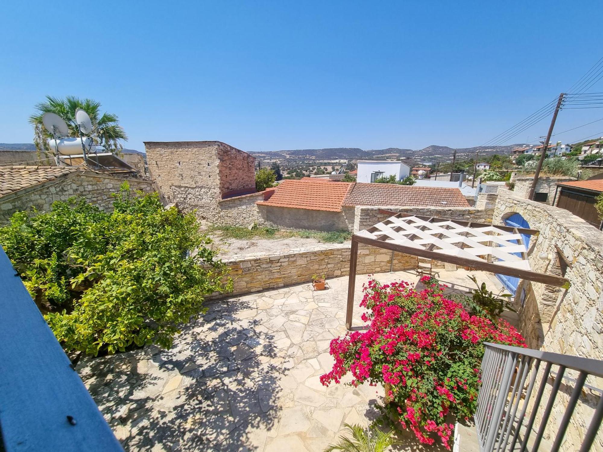 Athena'S Pool Oasis Apartamento Skarinou Exterior foto