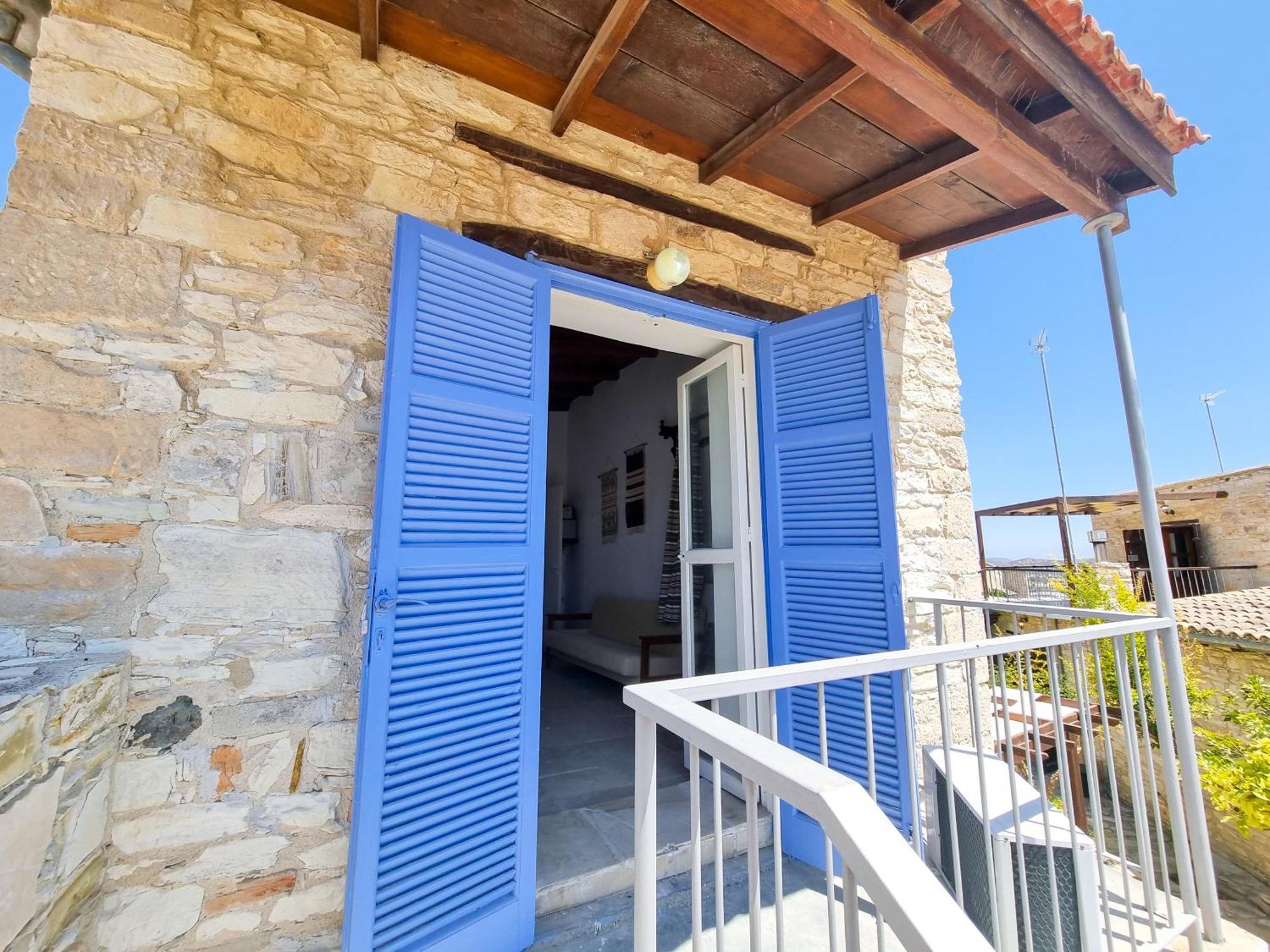 Athena'S Pool Oasis Apartamento Skarinou Exterior foto