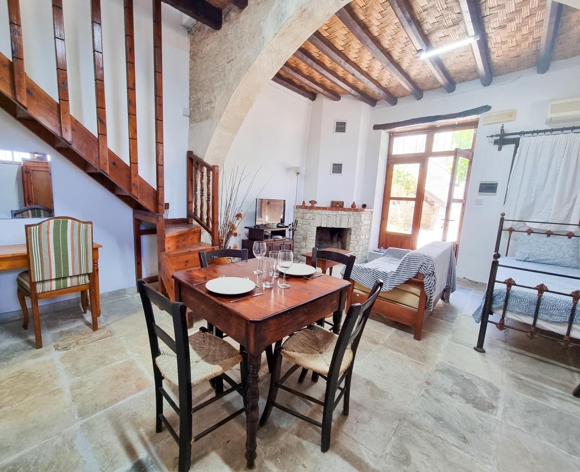 Athena'S Pool Oasis Apartamento Skarinou Exterior foto