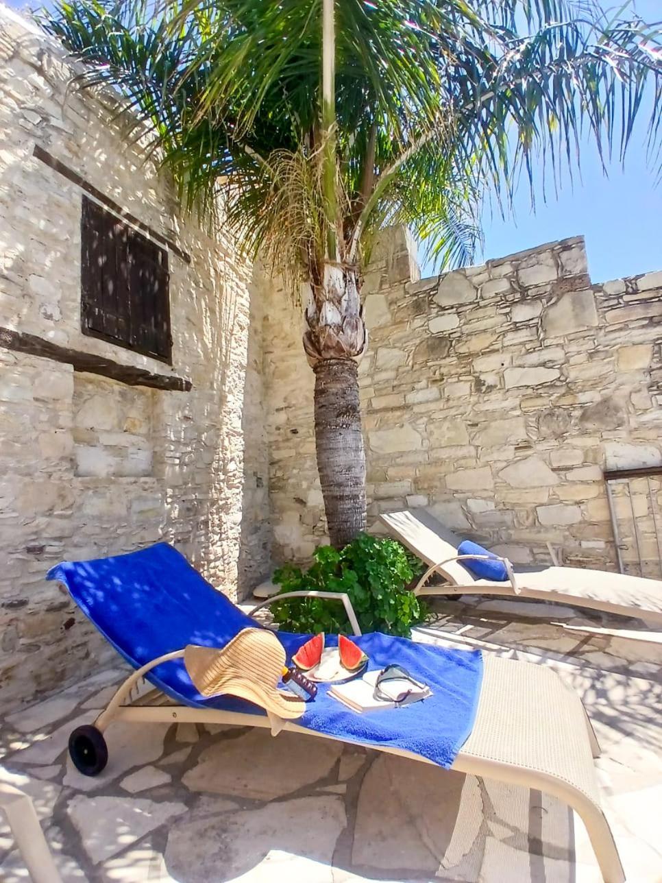 Athena'S Pool Oasis Apartamento Skarinou Exterior foto